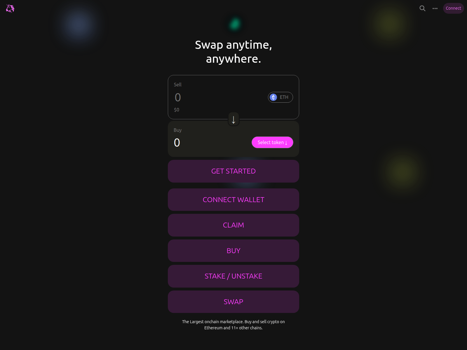 Screenshot of ai-uniswaps.web.app