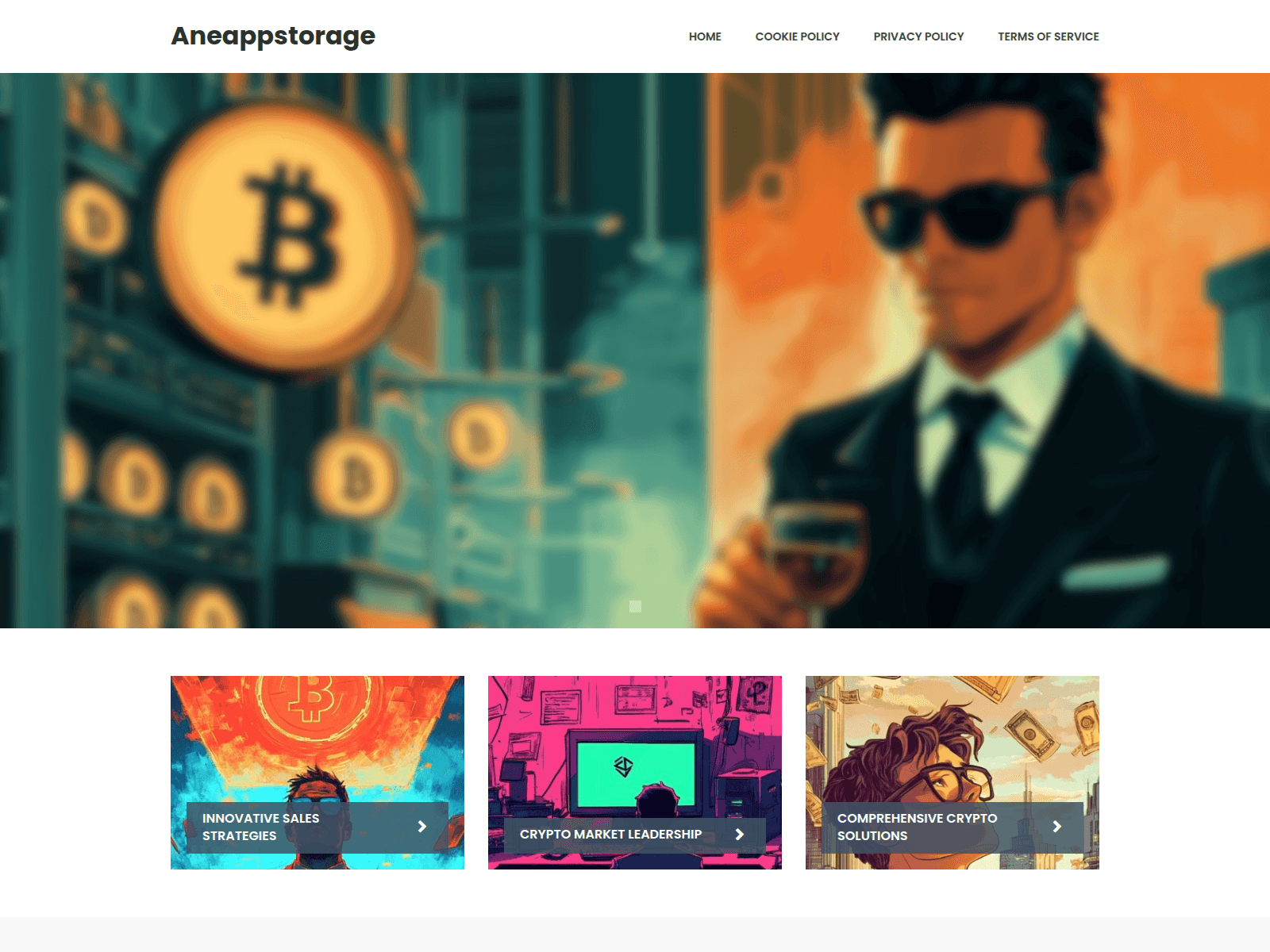 Screenshot of aneappstorage.com