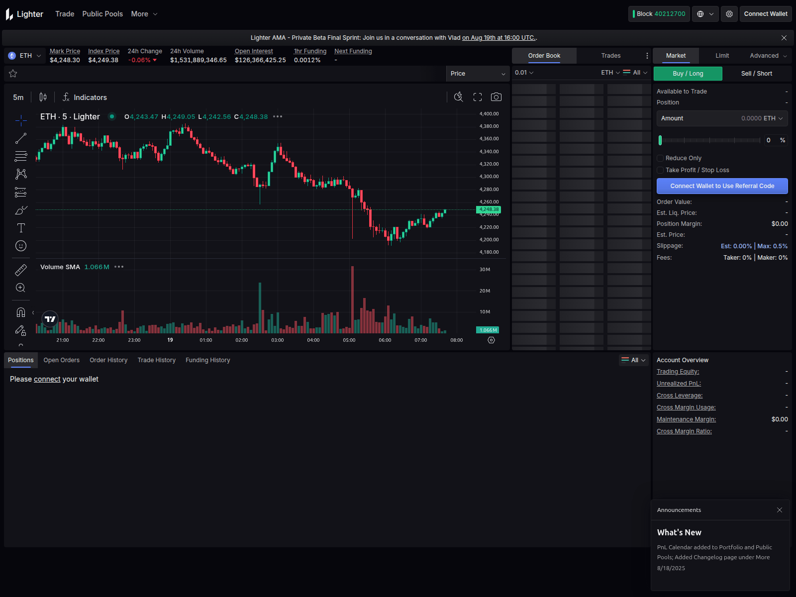 Screenshot of lighret.xyz