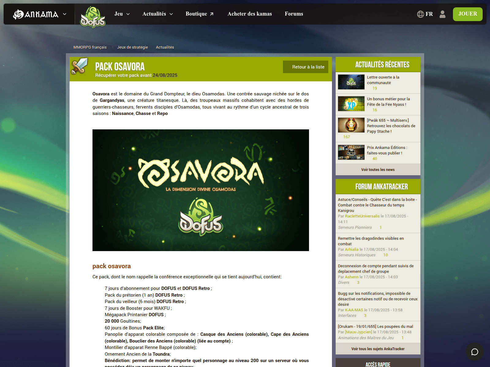 Screenshot of wwwv-ankama.com