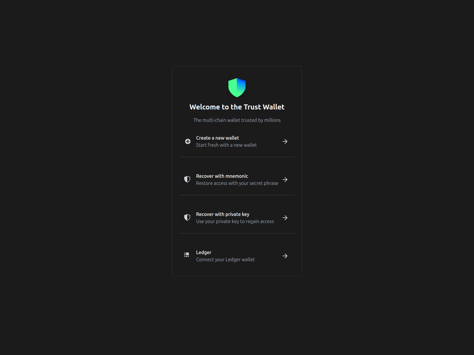 Screenshot of connect-trustwallet.lovable.app