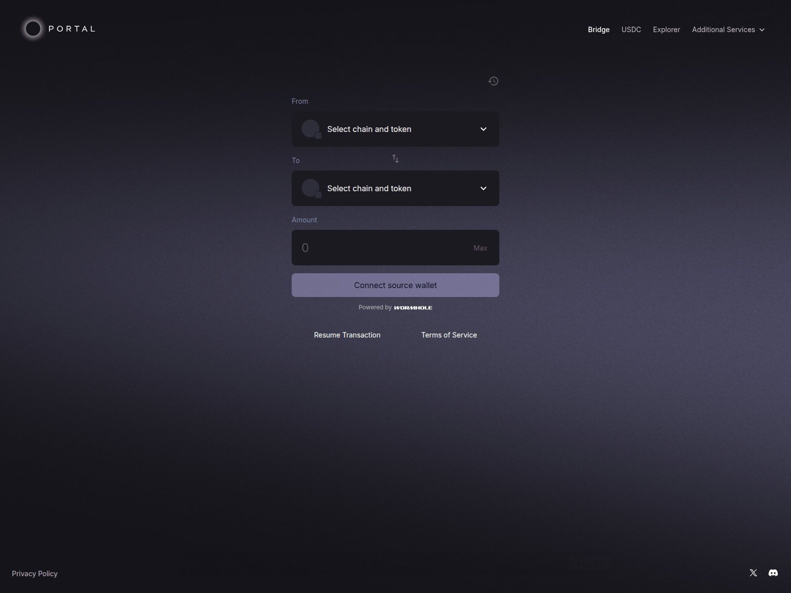 Screenshot of portalbridge.xyz