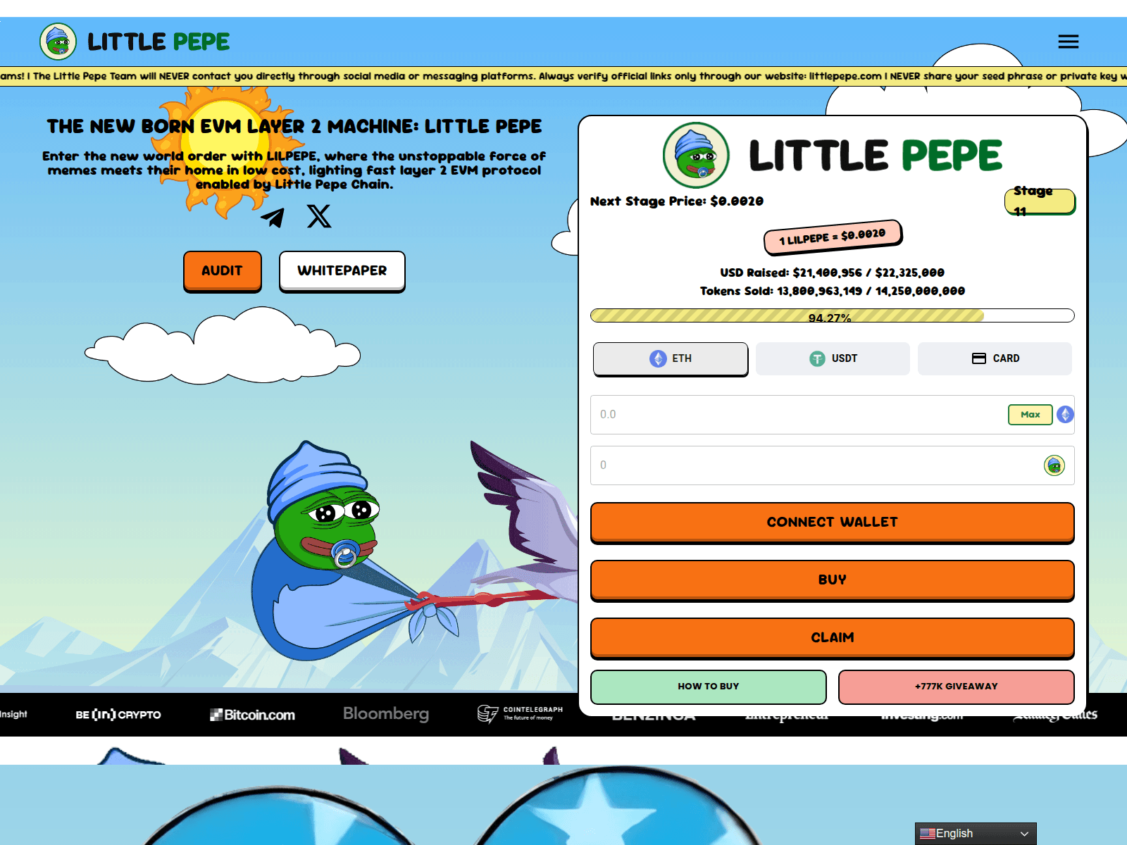 Screenshot of littiepepe.com