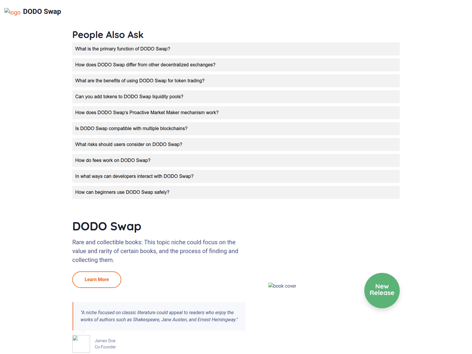 Screenshot of doddoex.org