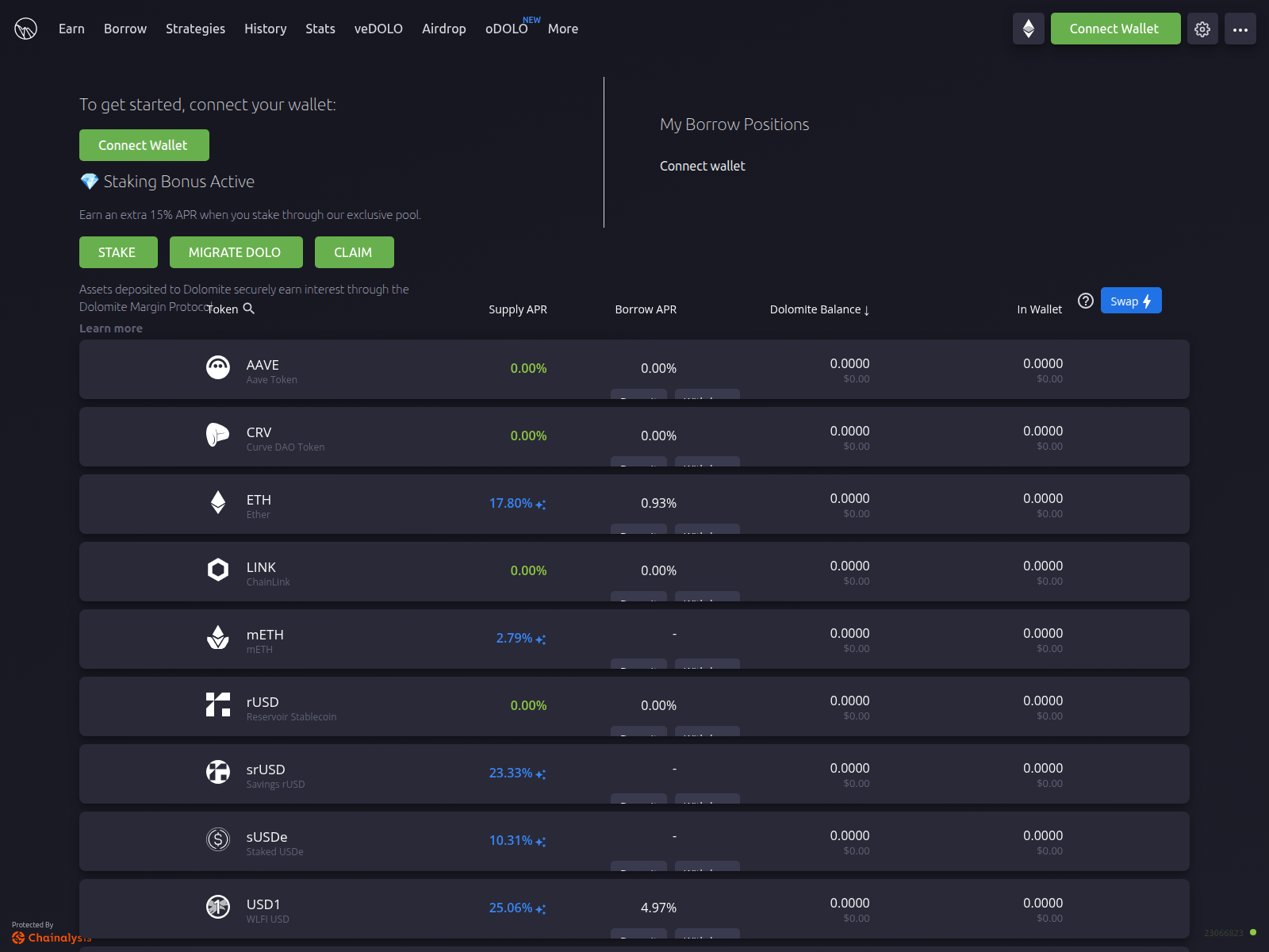 Screenshot of migration-dolomite.live