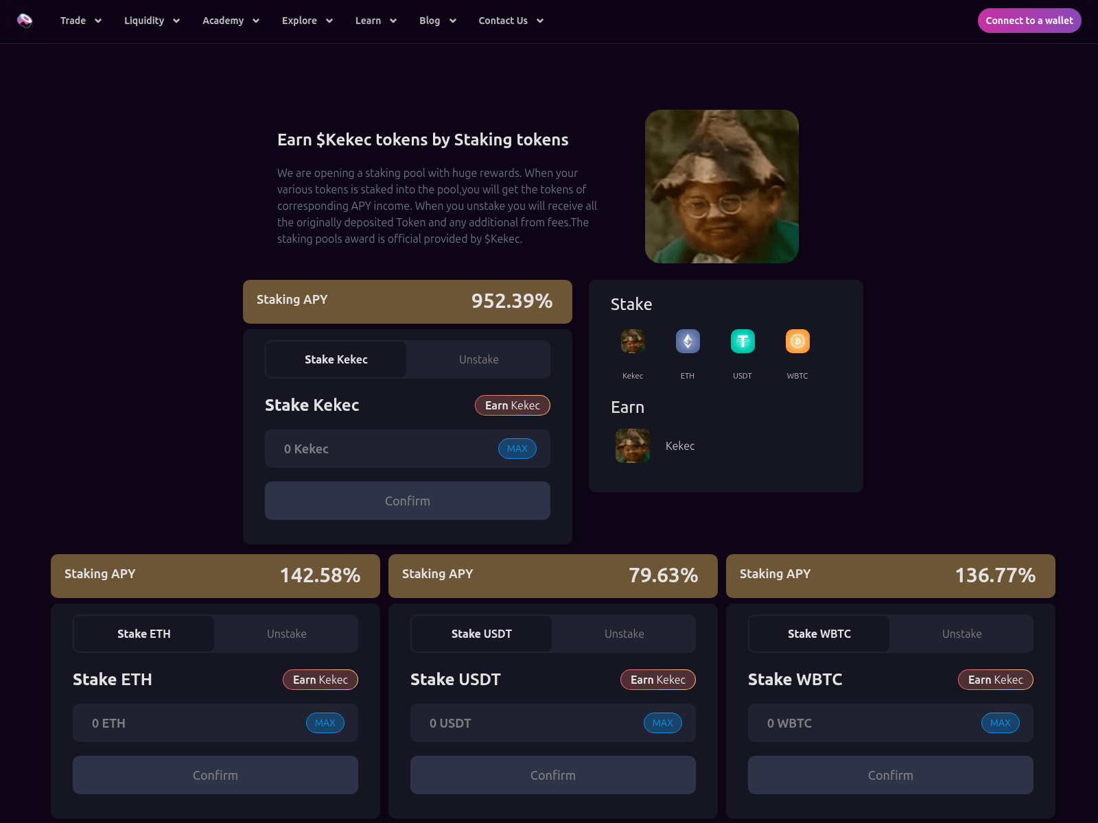 Screenshot of kekec-sushi.pro