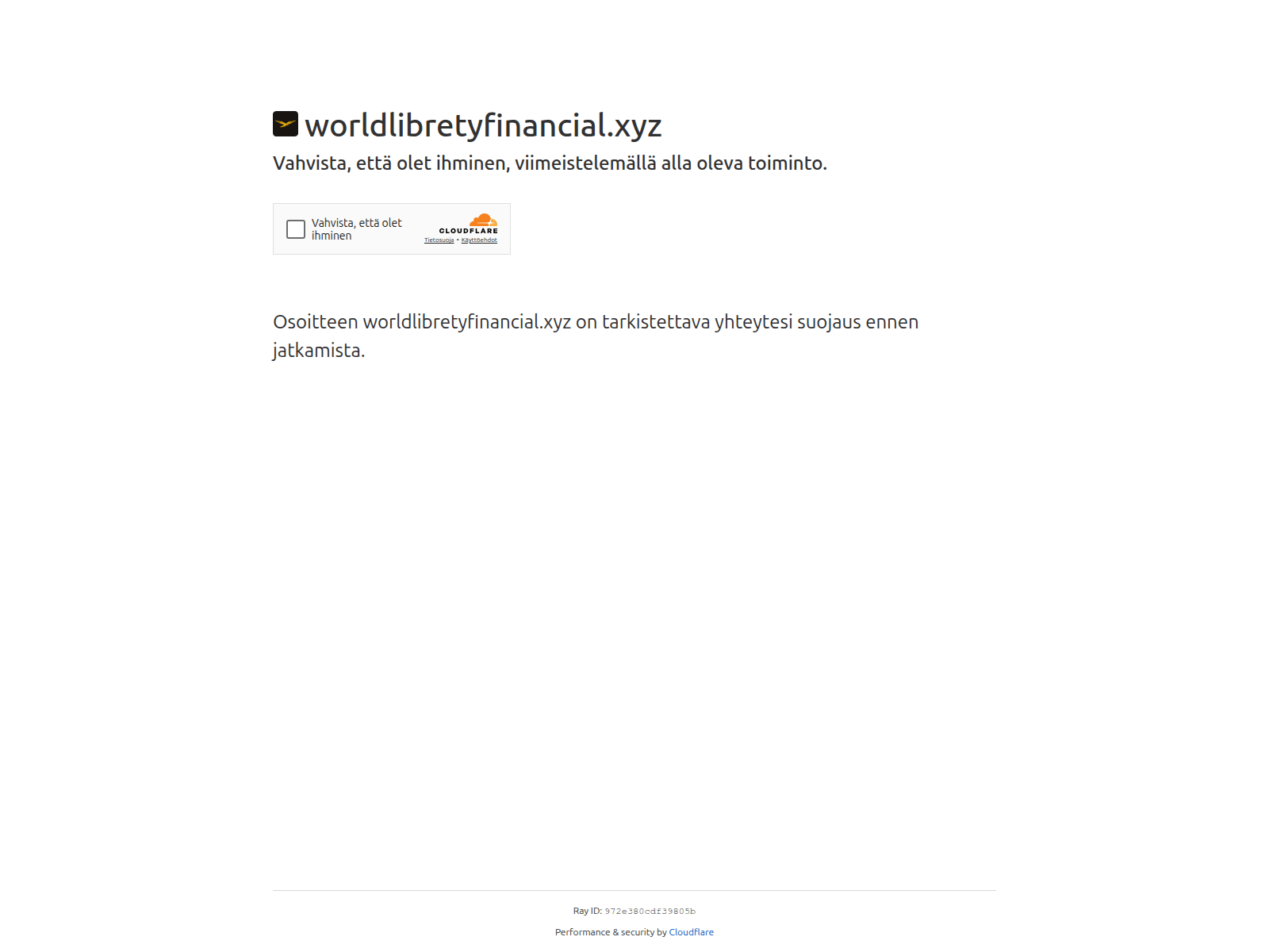 Screenshot of worldlibretyfinancial.xyz