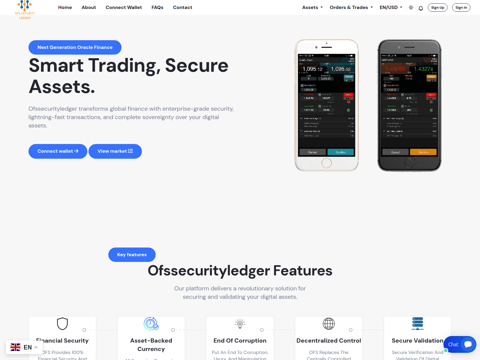Screenshot of ofssecurityledger.com