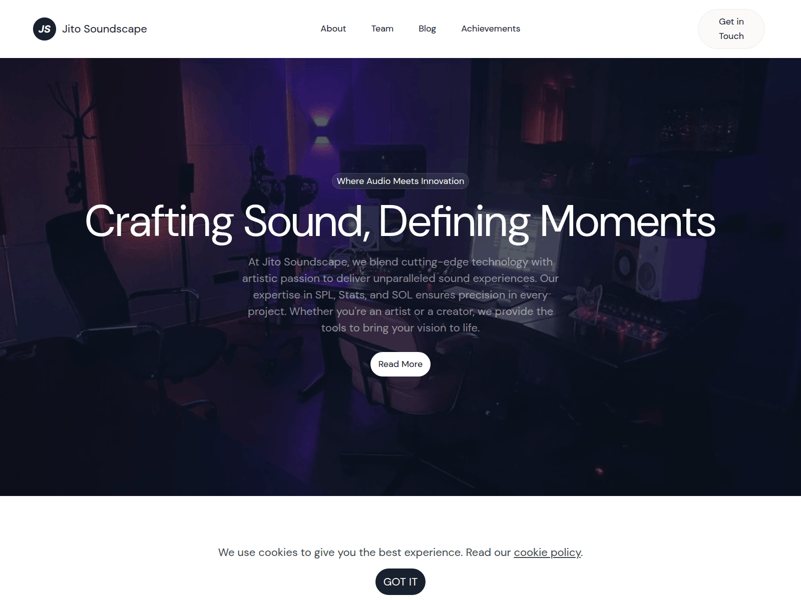 Screenshot of jito.co.com