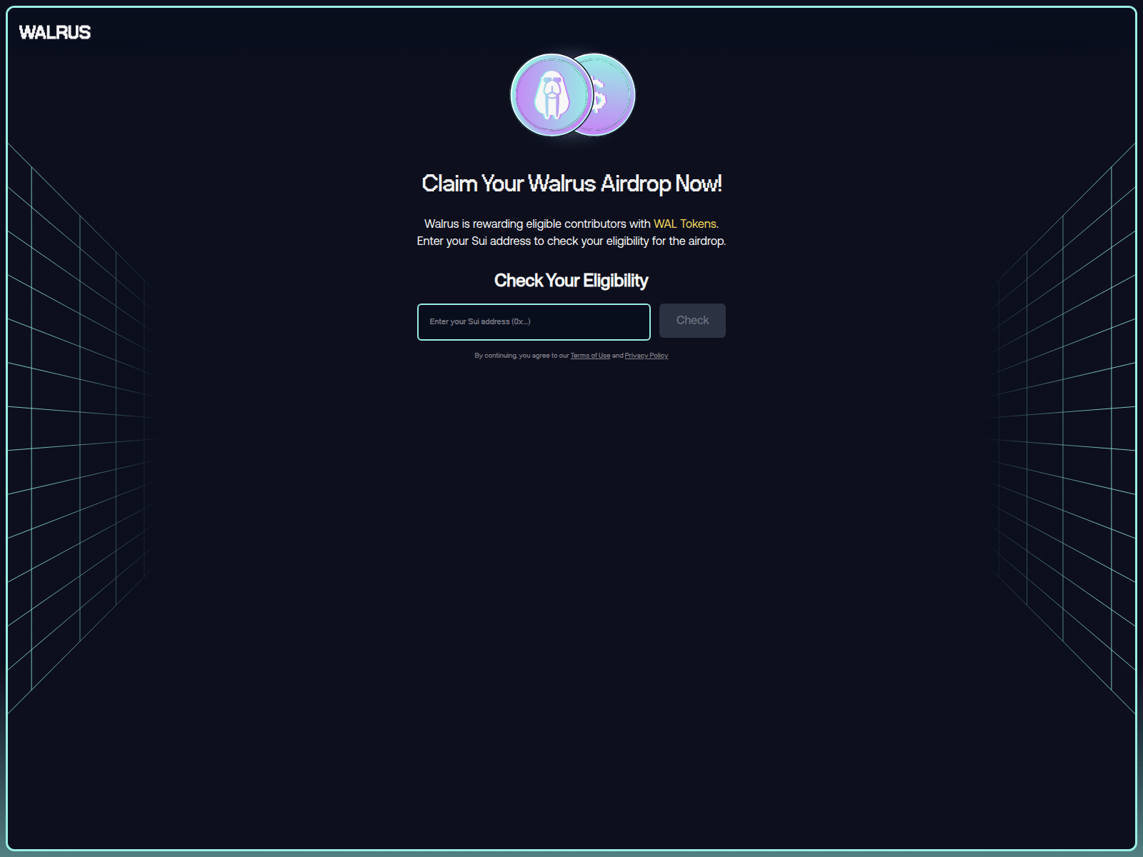 Screenshot of walrus.city