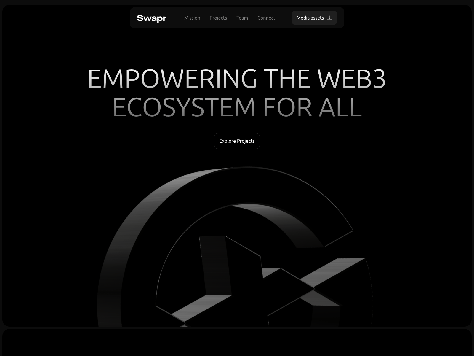 Screenshot of swaprhq.io