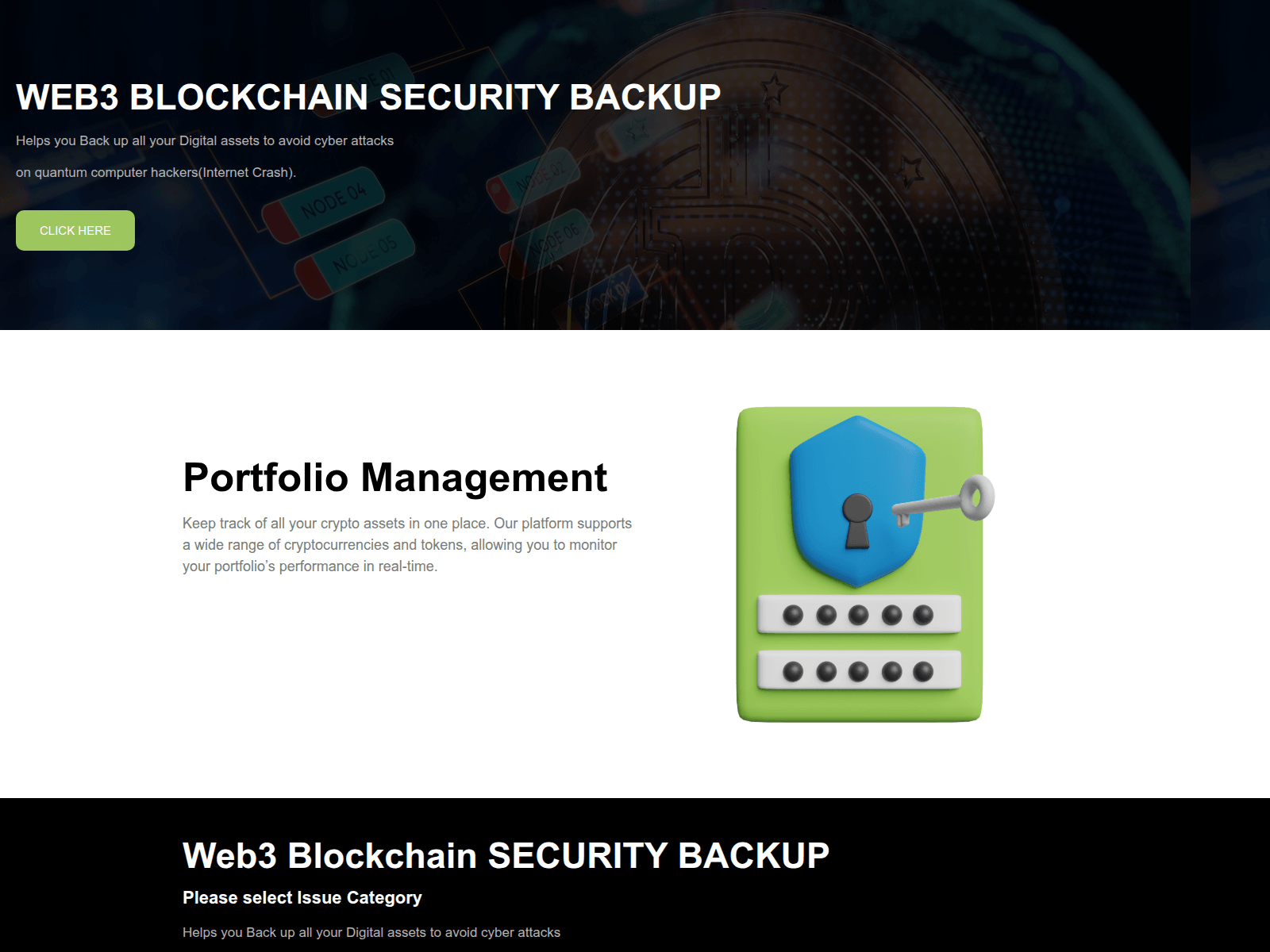 Screenshot of web3blockchainesexplorer.com