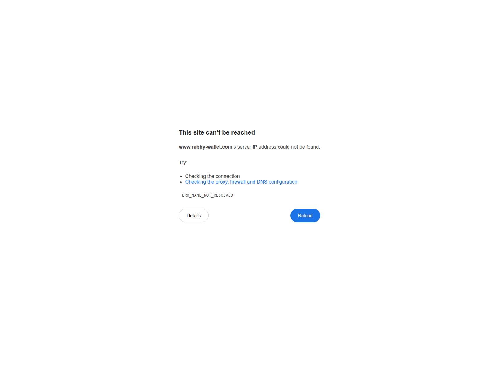 Screenshot of rabby-wallet.com