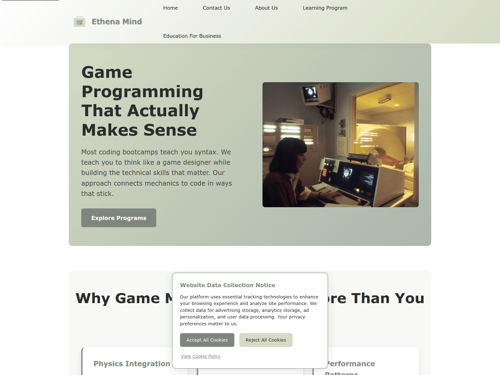 Screenshot of ethena.co.com
