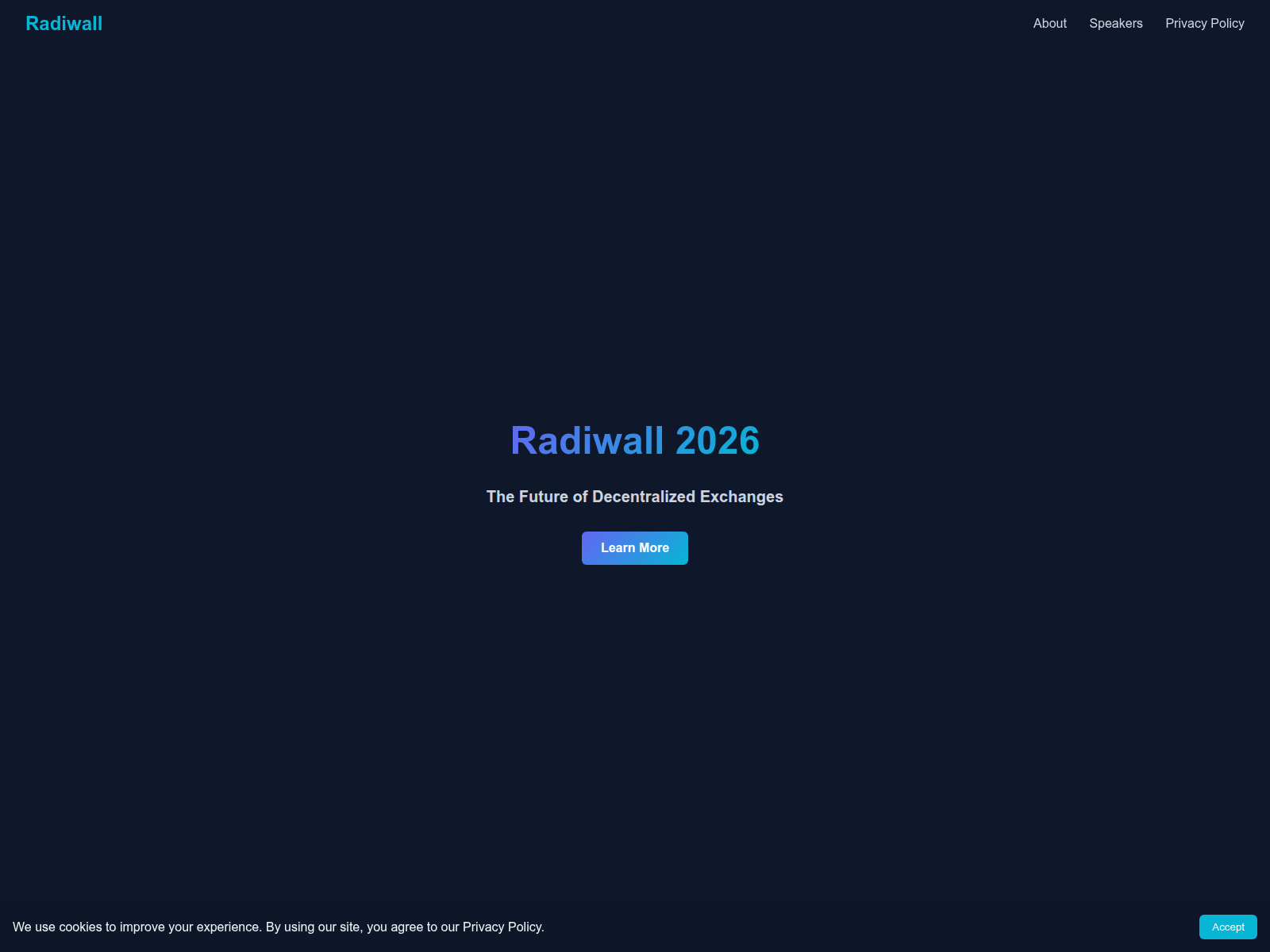 Screenshot of radiwall.co.com