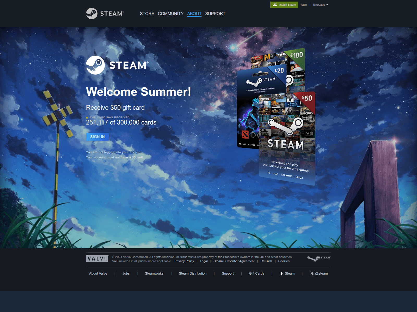 Screenshot of steamcomunnity.cc