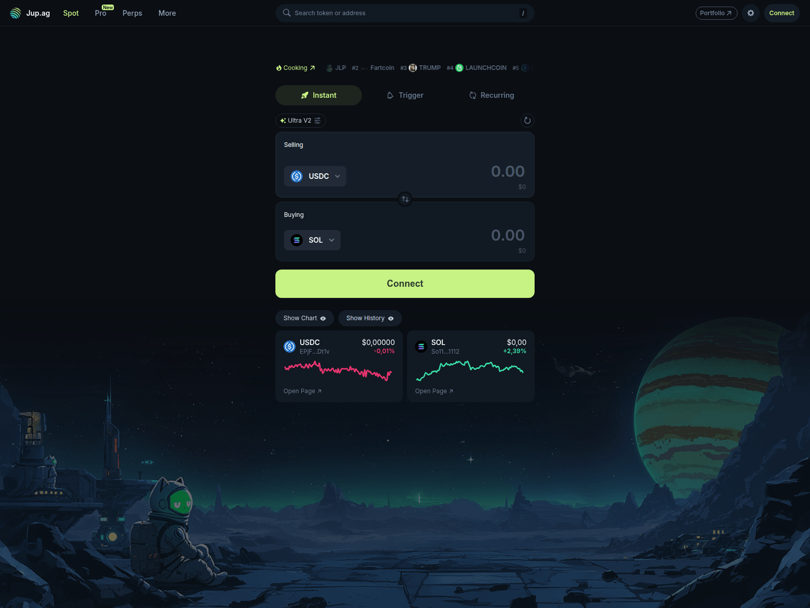 Screenshot of jup.site