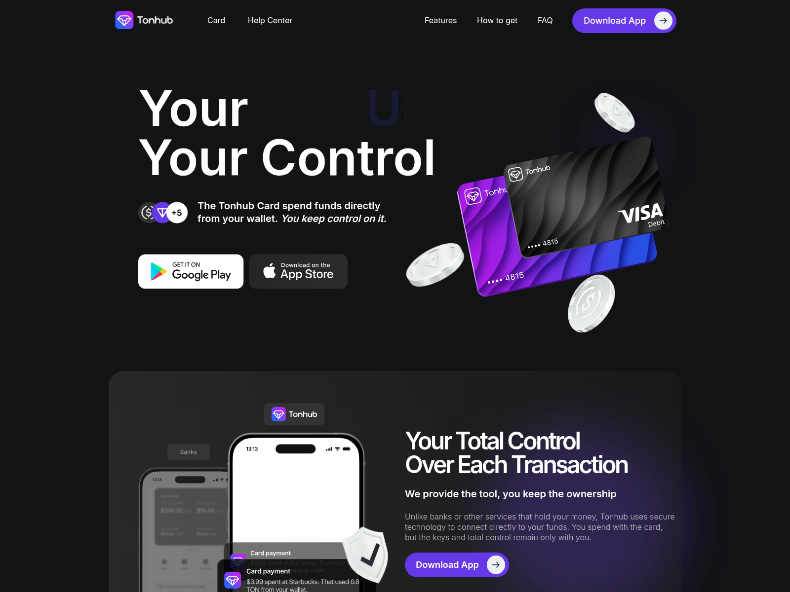 Screenshot of gettonhub.com