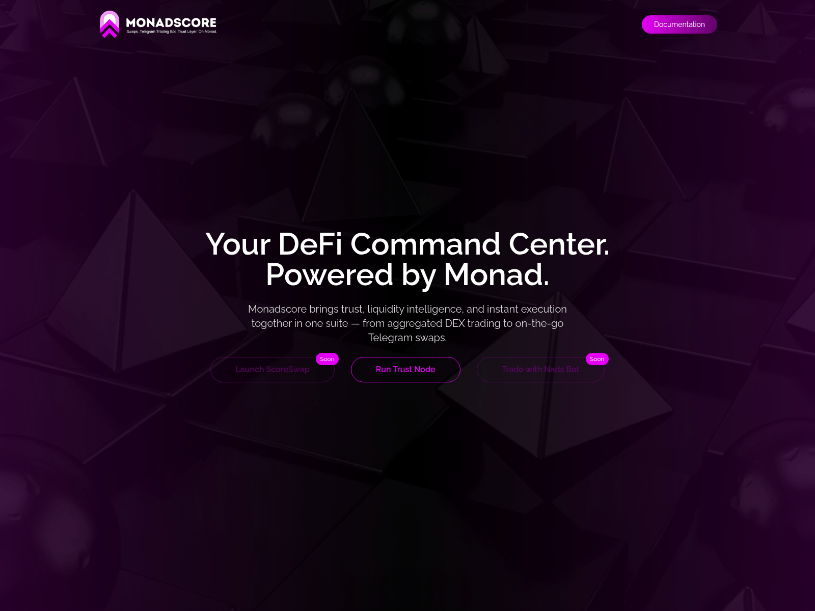 Screenshot of monadscore.xyz