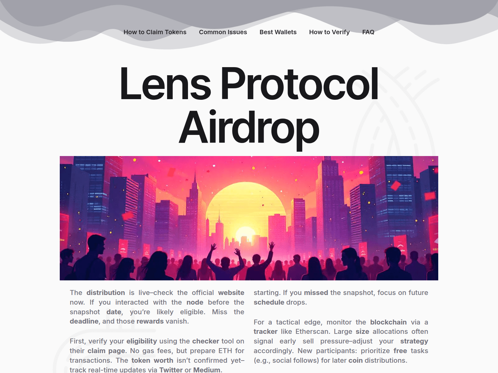 Screenshot of lensprotocol-airdrop.net