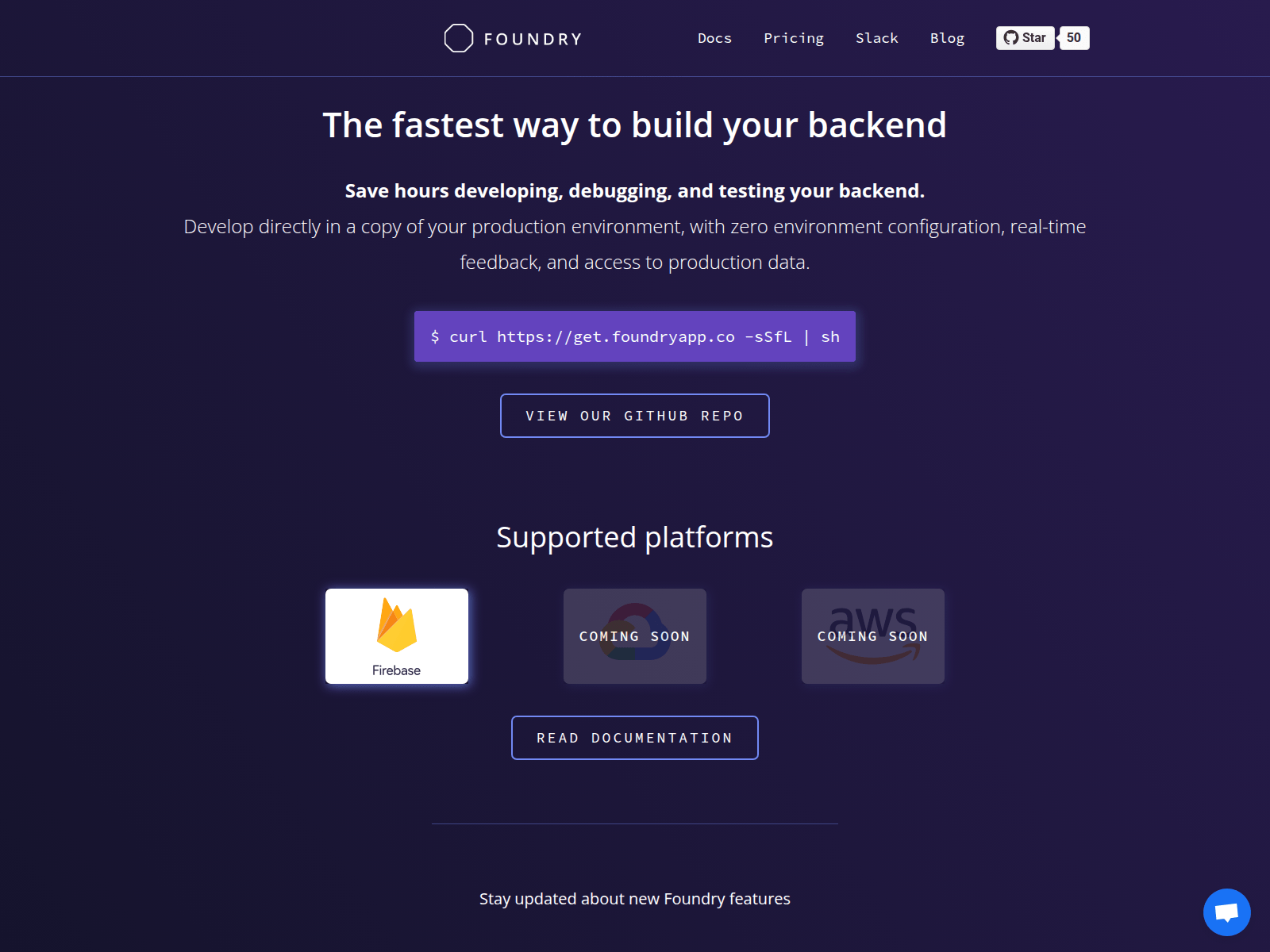 Screenshot of foundryapp.co