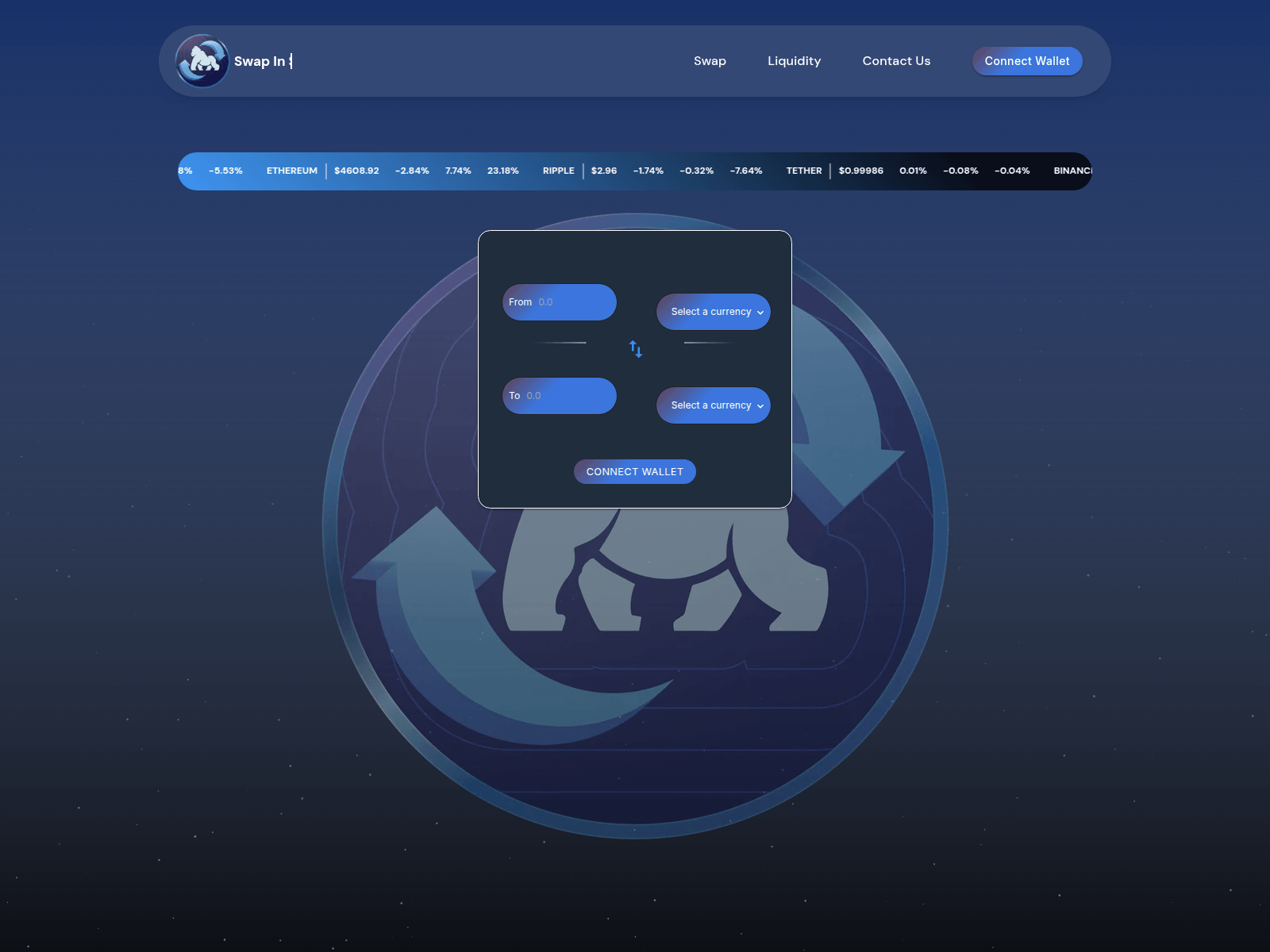 Screenshot of apeswap.ai