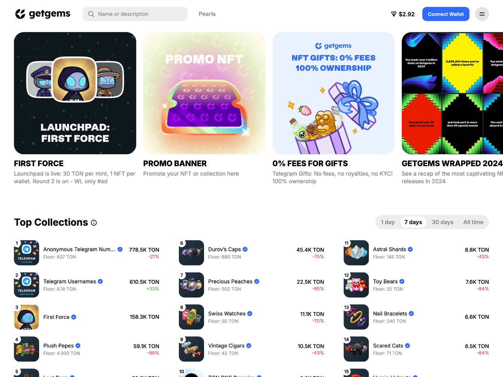 Screenshot of get-gems.github.io