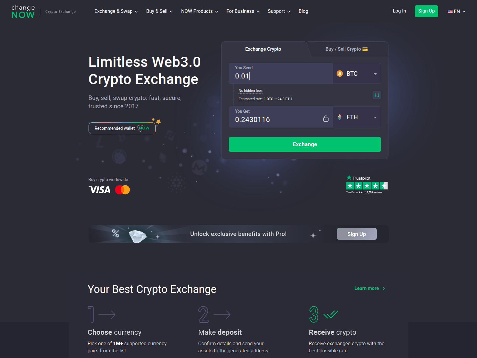 Screenshot of ettherscan.io