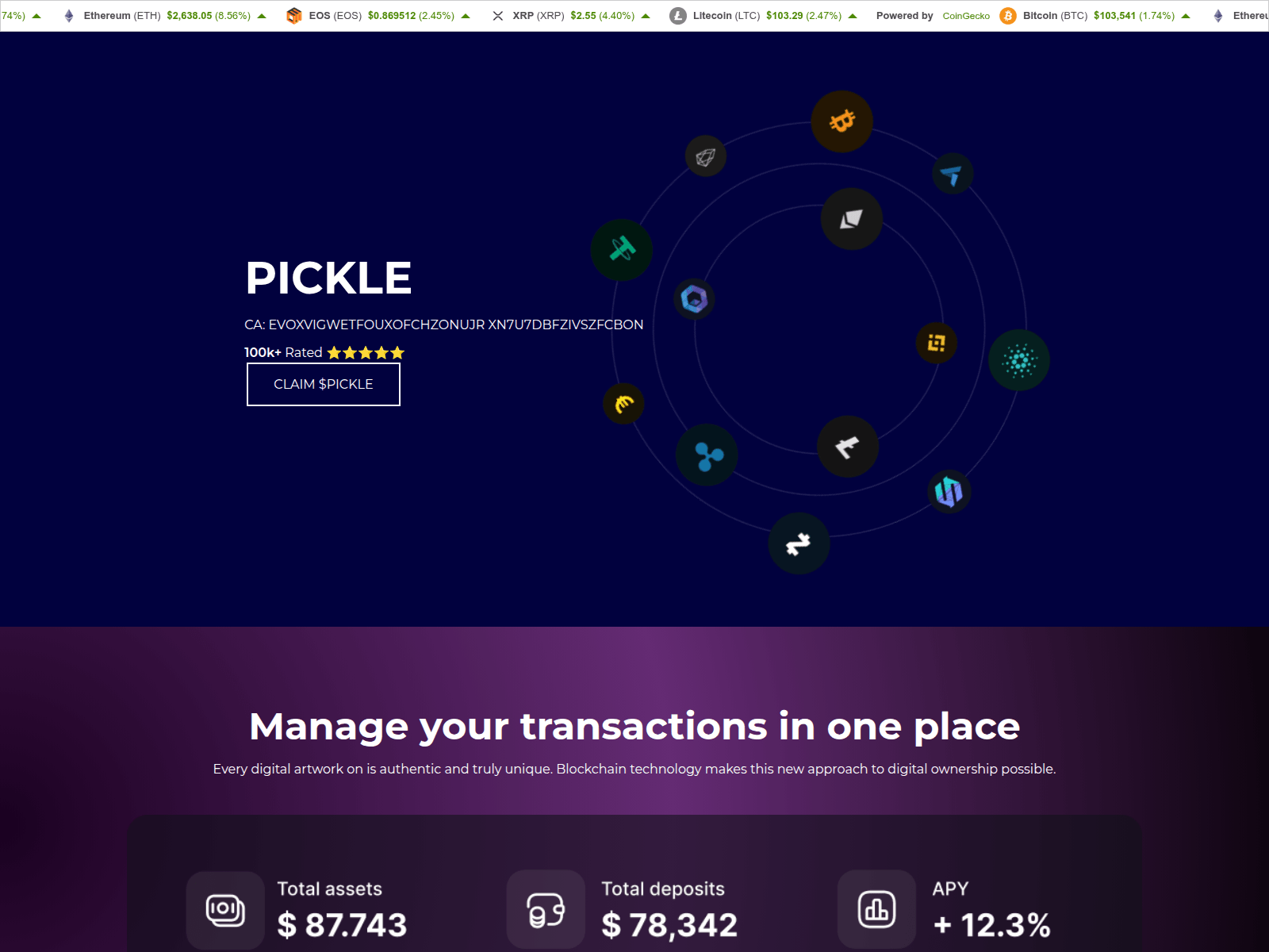 Screenshot of pickle-cooking.pages.dev