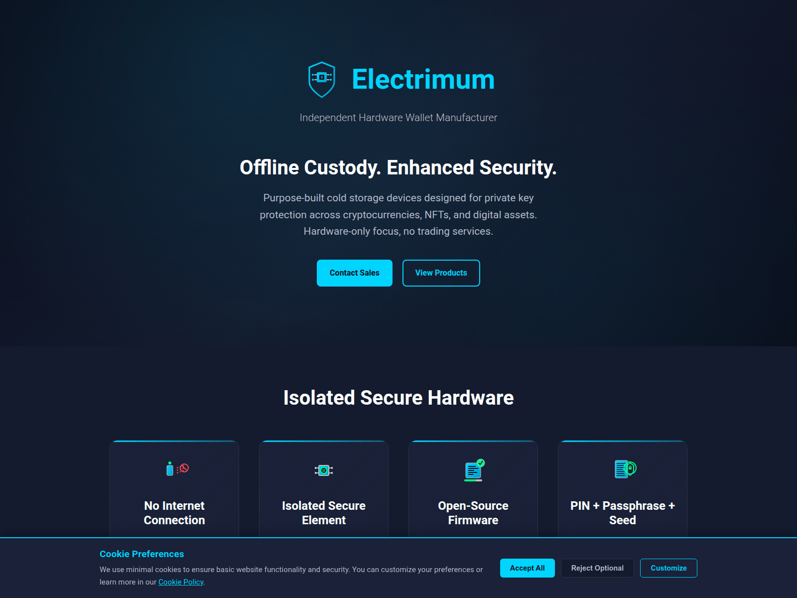 Screenshot of electrimum.co.com