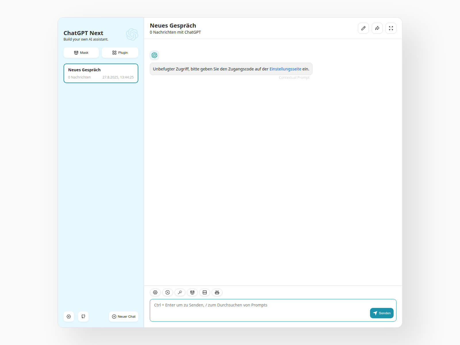 Screenshot of chatgpt.option.eu.org