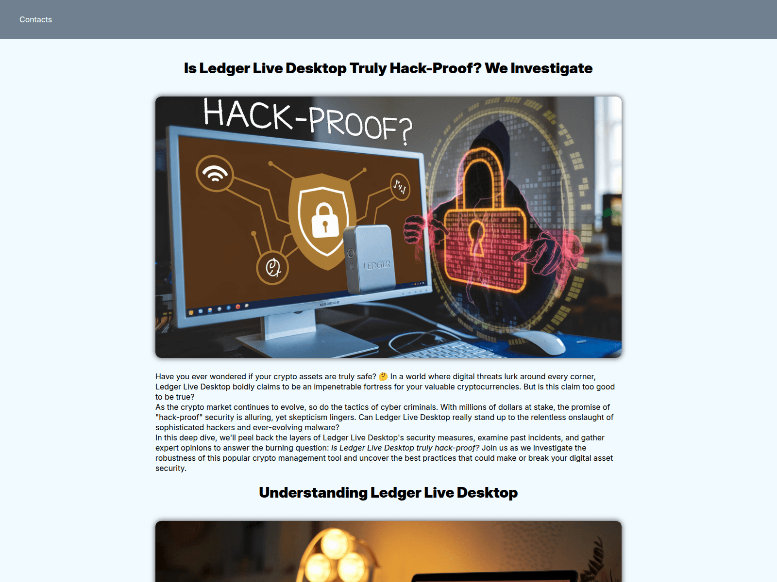 Screenshot of ledger-live-desktop-ledger.org