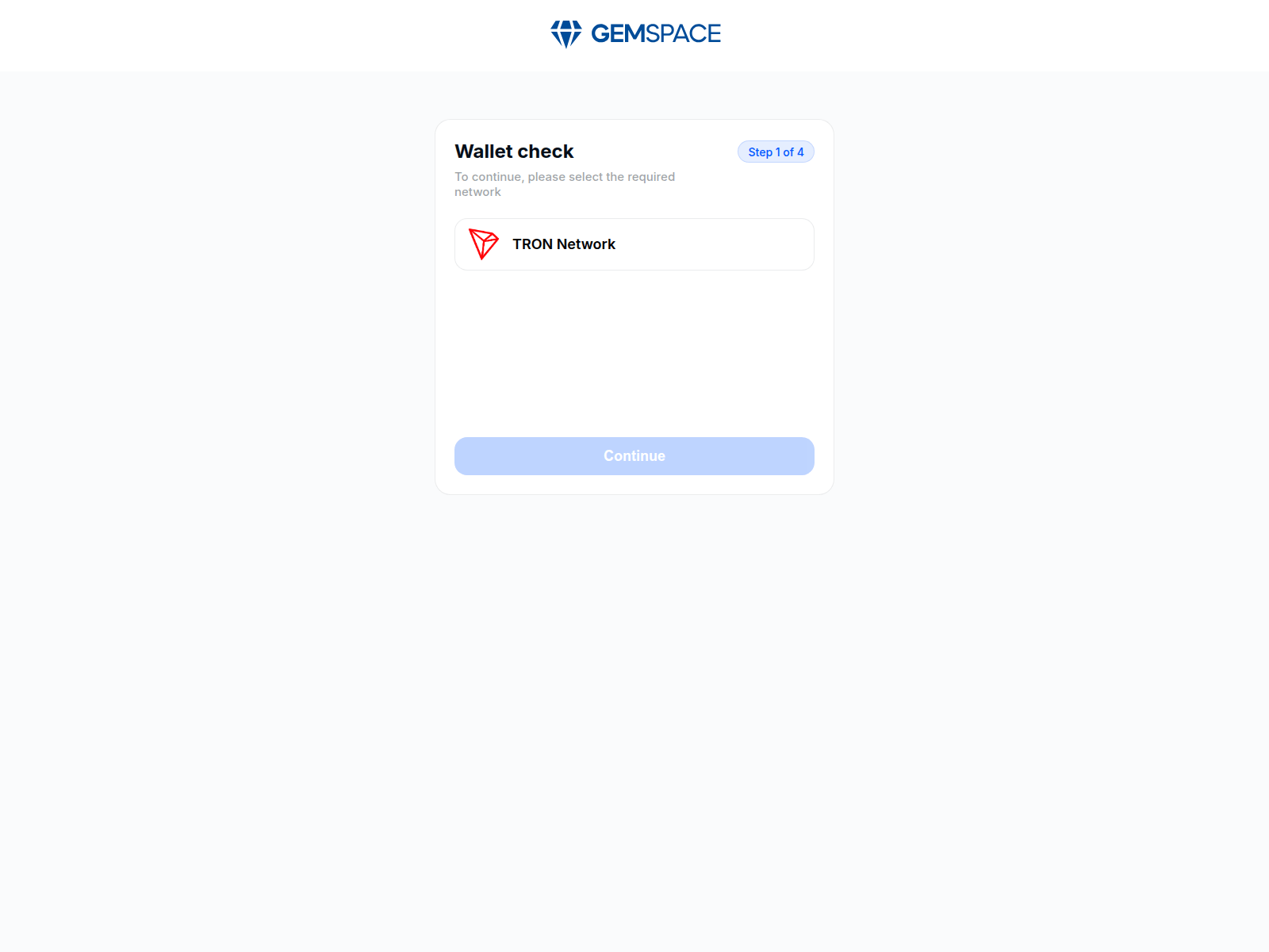 Screenshot of app.gemspace.io
