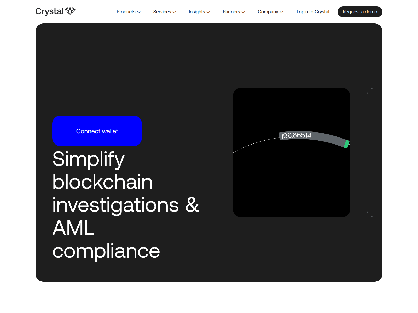 Screenshot of amlbot-crystal.com