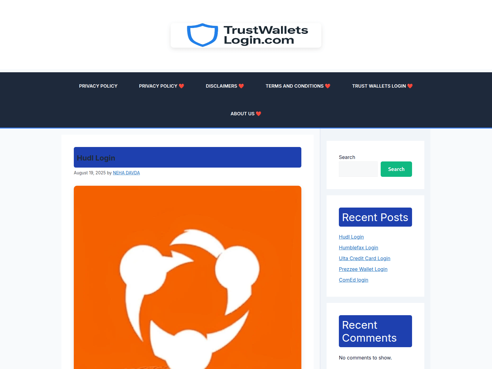 Screenshot of trustwalletslogin.com