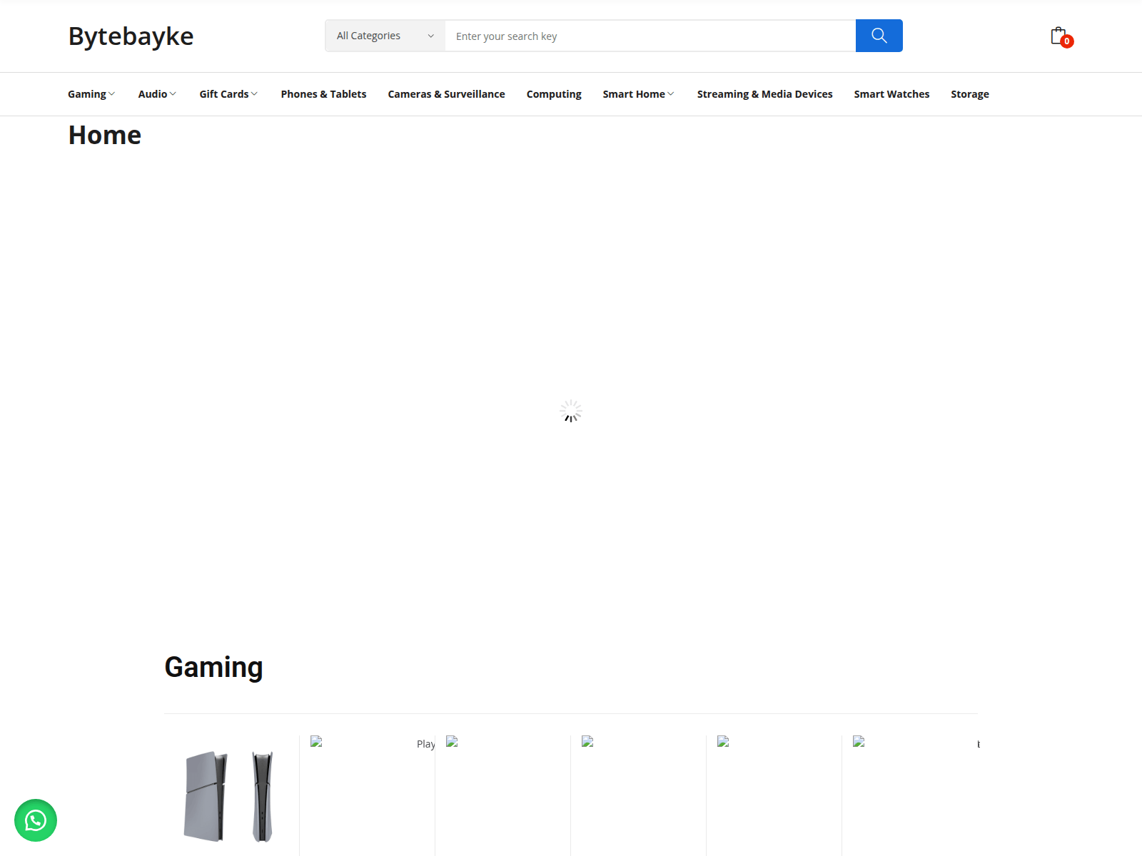 Screenshot of bytebayke.co.ke