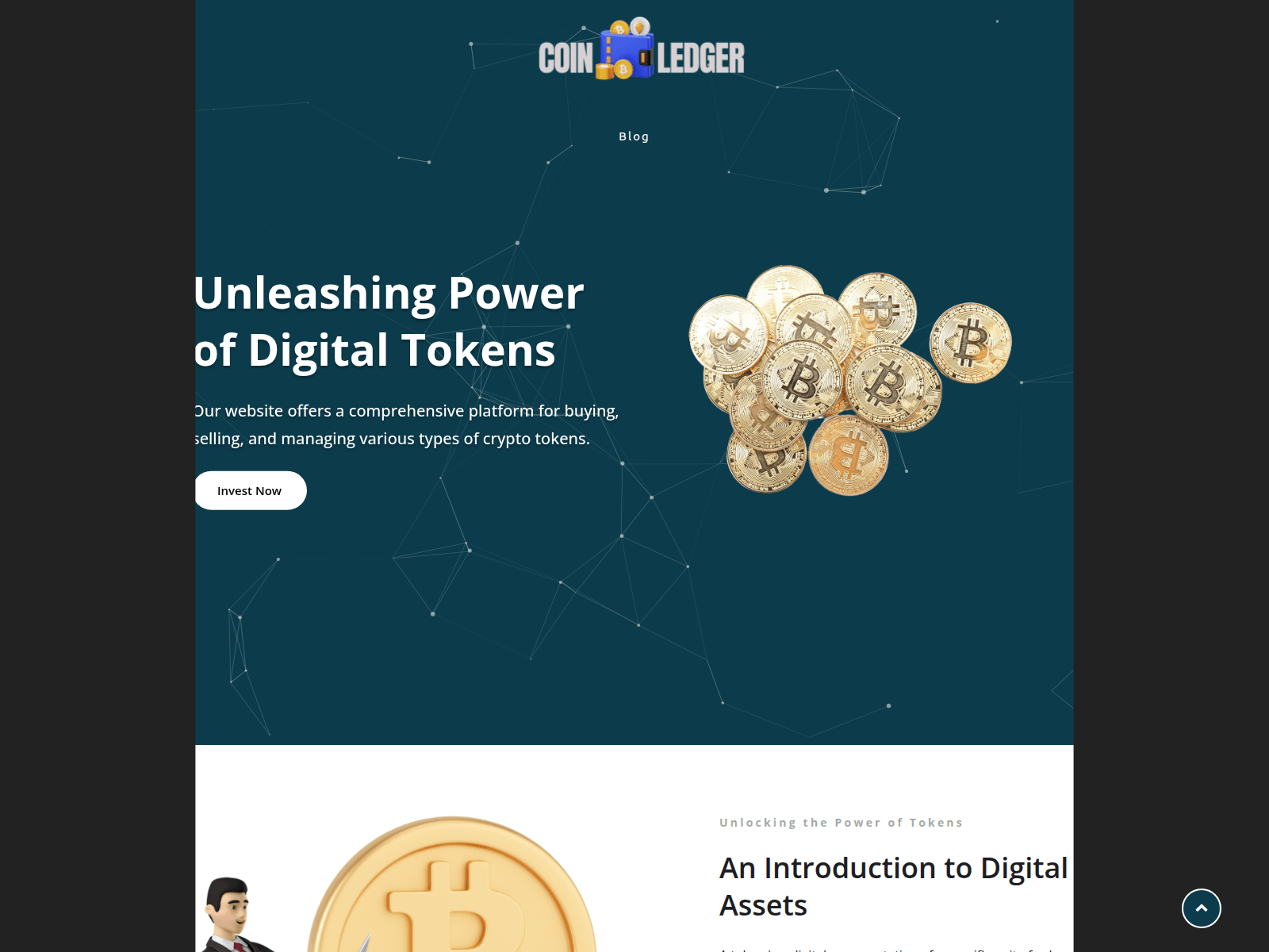 Screenshot of coinledger.blog
