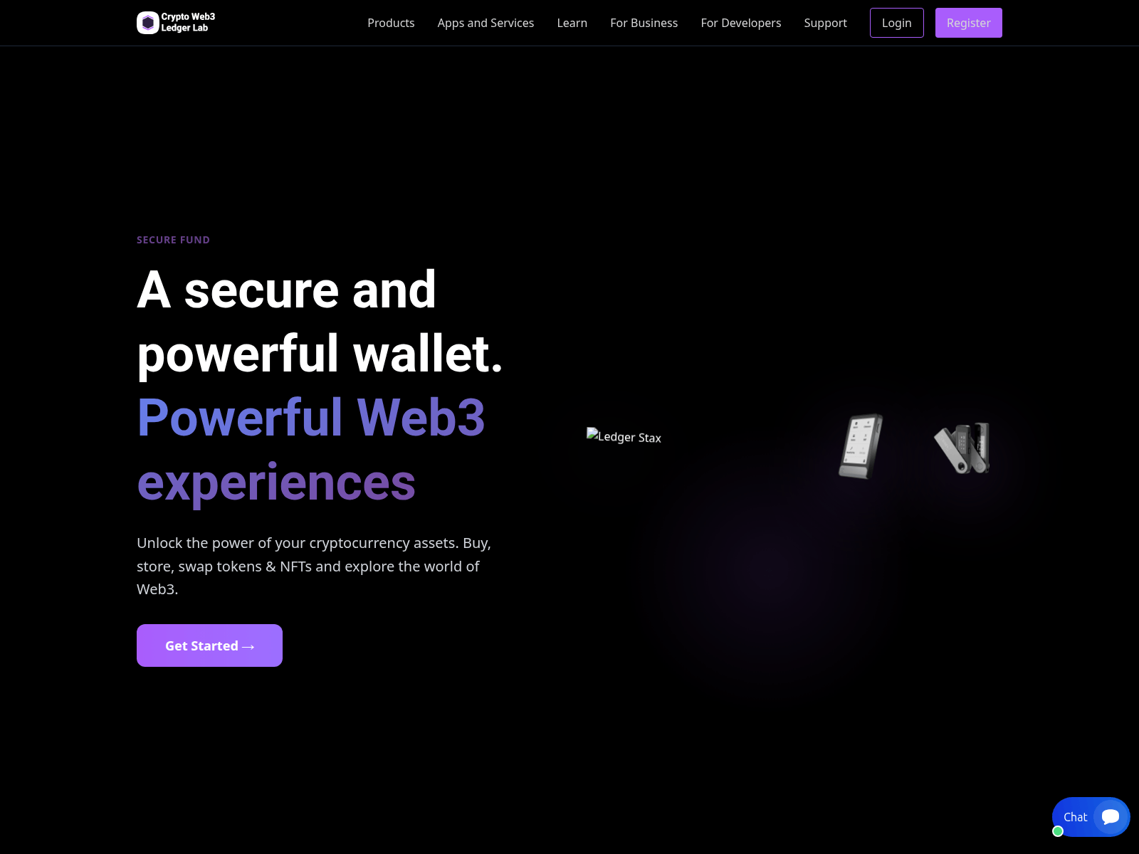 Screenshot of cryptoweb3ledgerlab.com