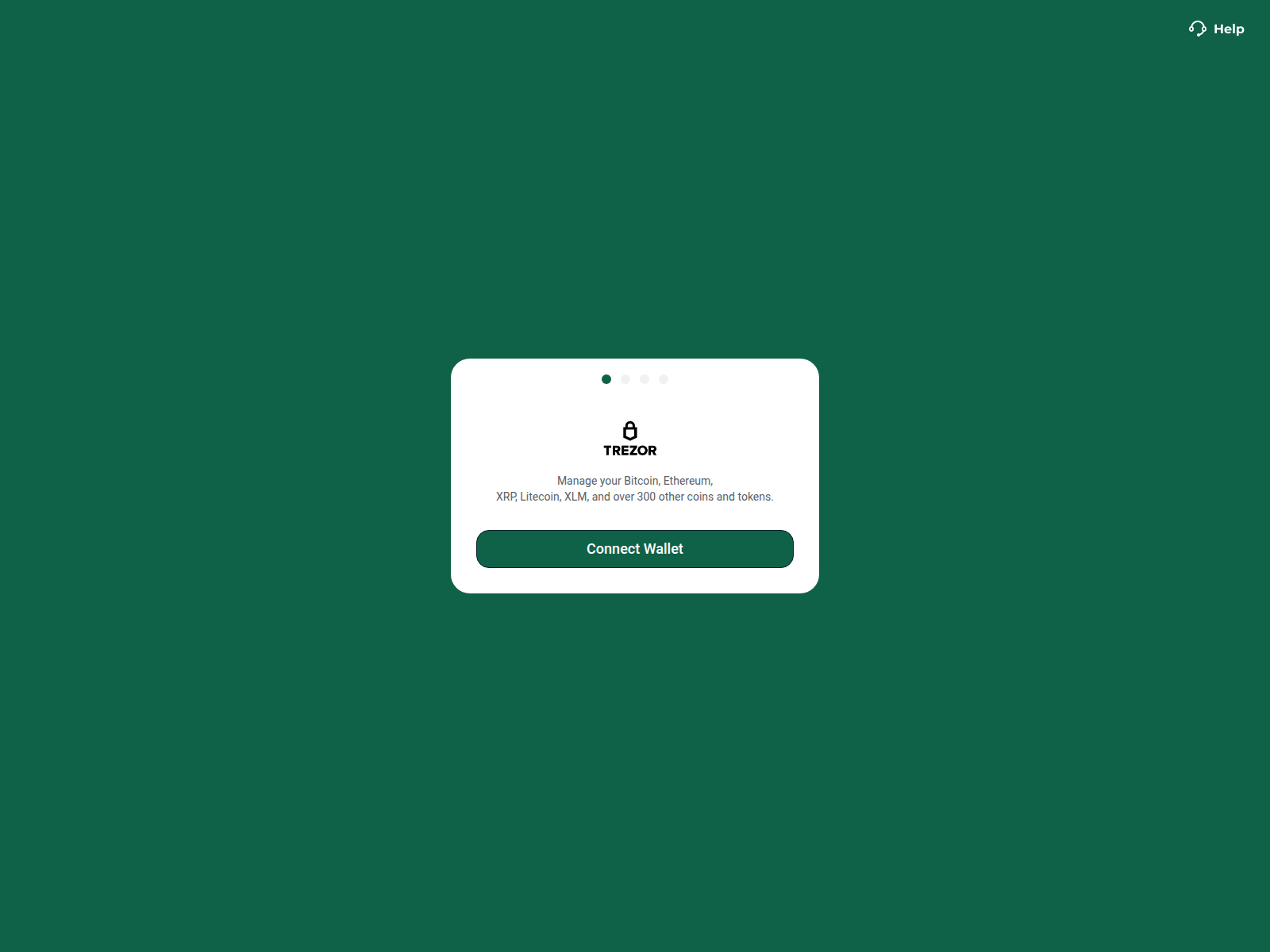 Screenshot of trezorsuiteweb.com