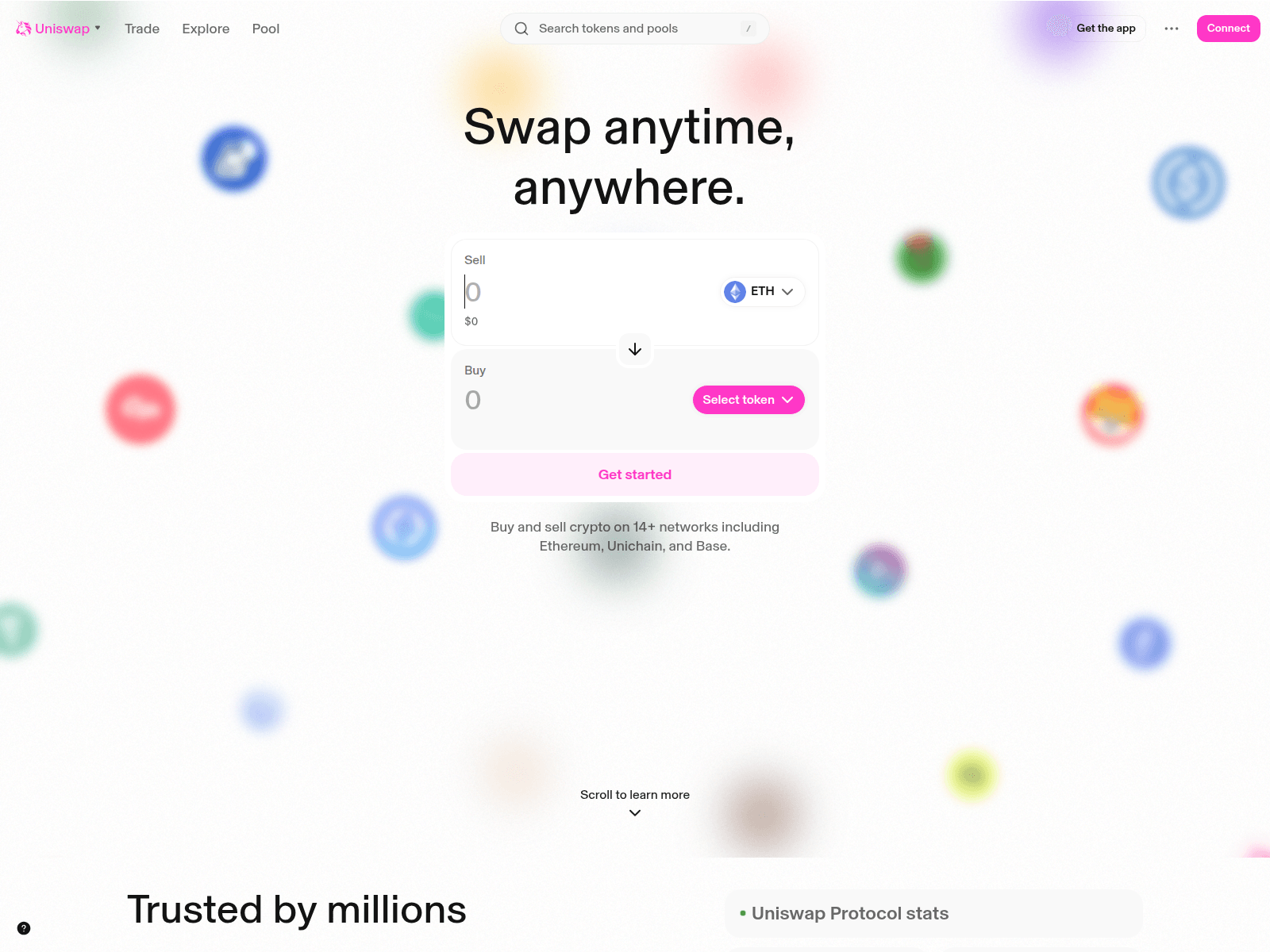 Screenshot of governance-uniswap.com