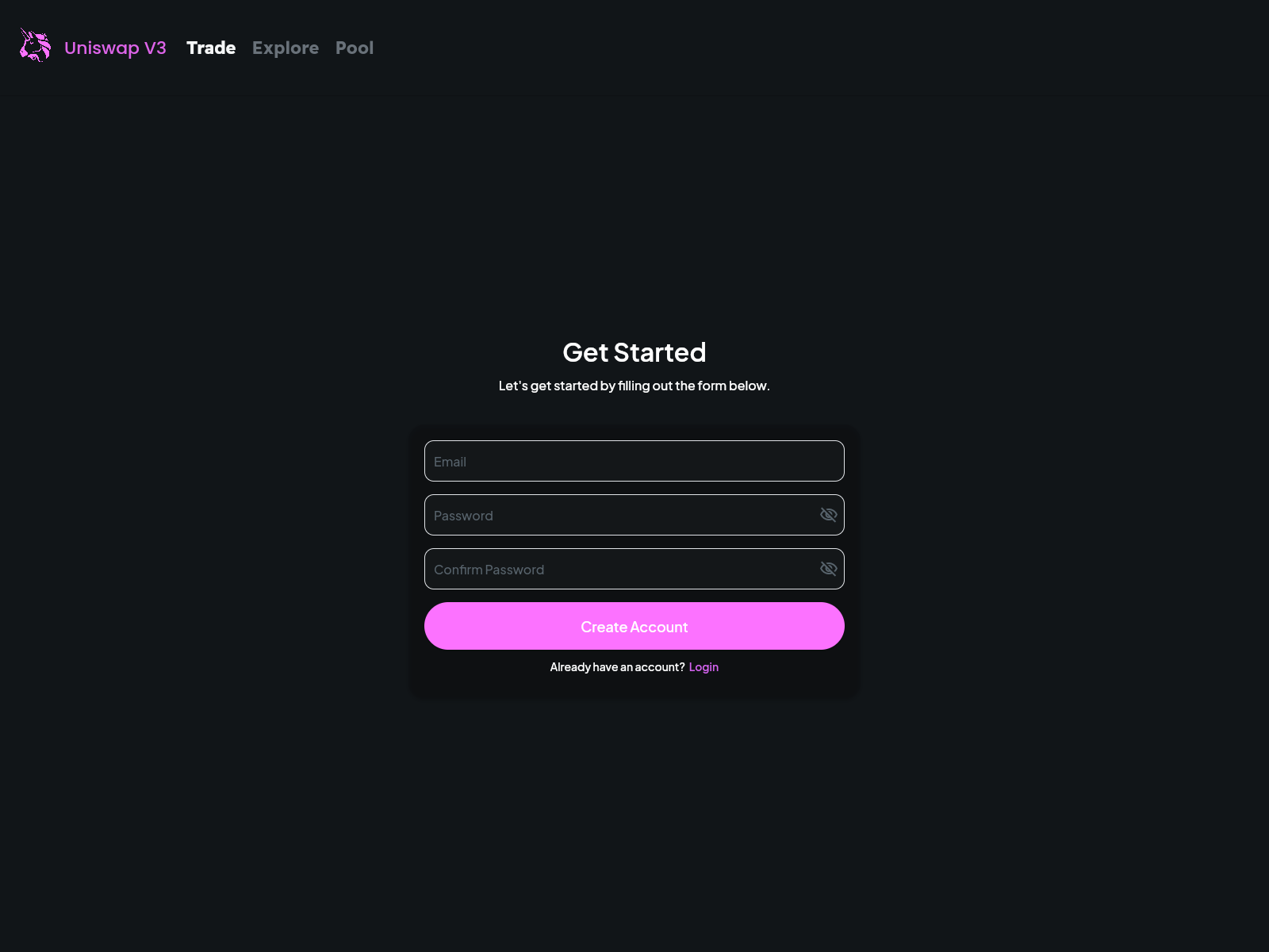 Screenshot of uniswapv3protocol.org