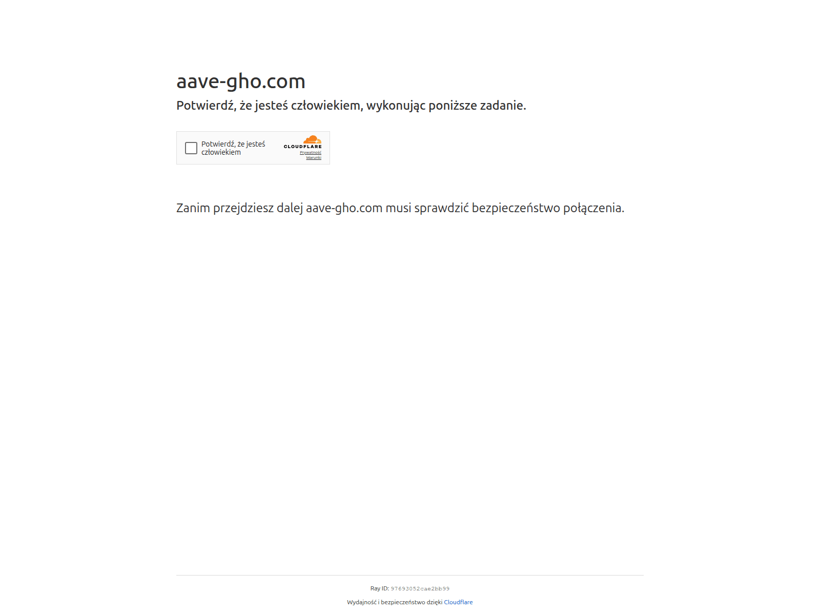 Screenshot of aave-gho.com
