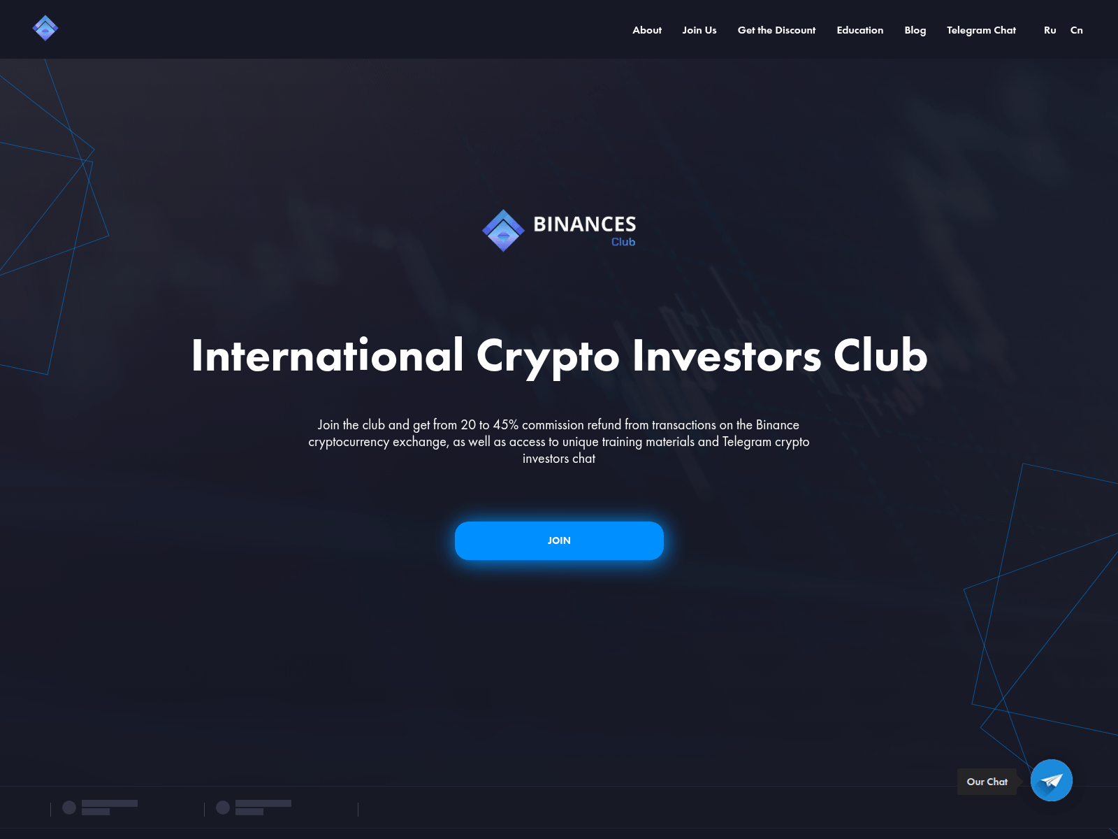 Screenshot of binances.club