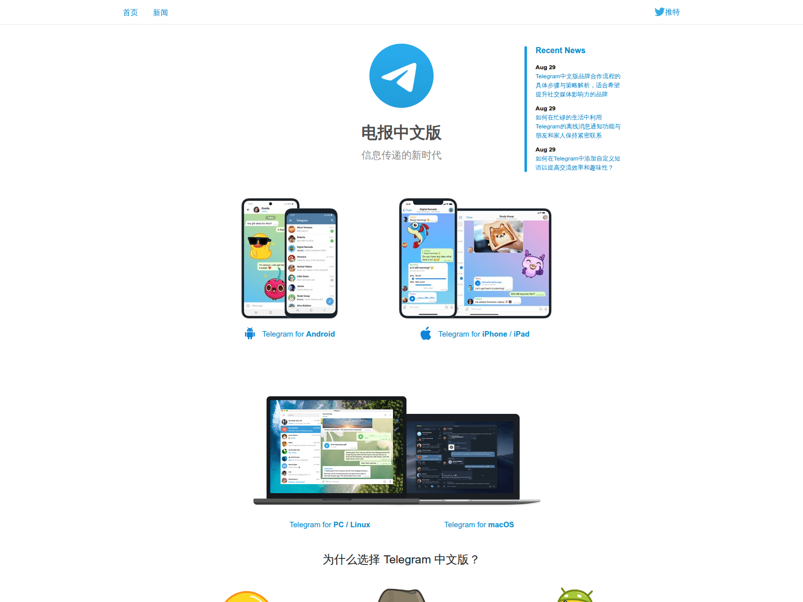 Screenshot of telegramad.org
