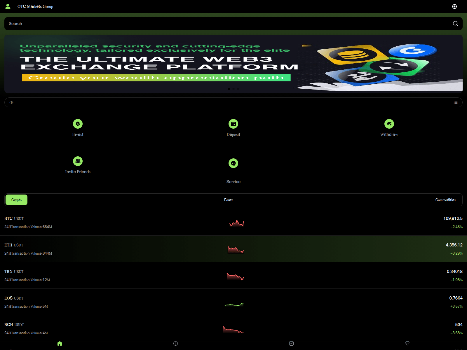 Screenshot of exodusts.com