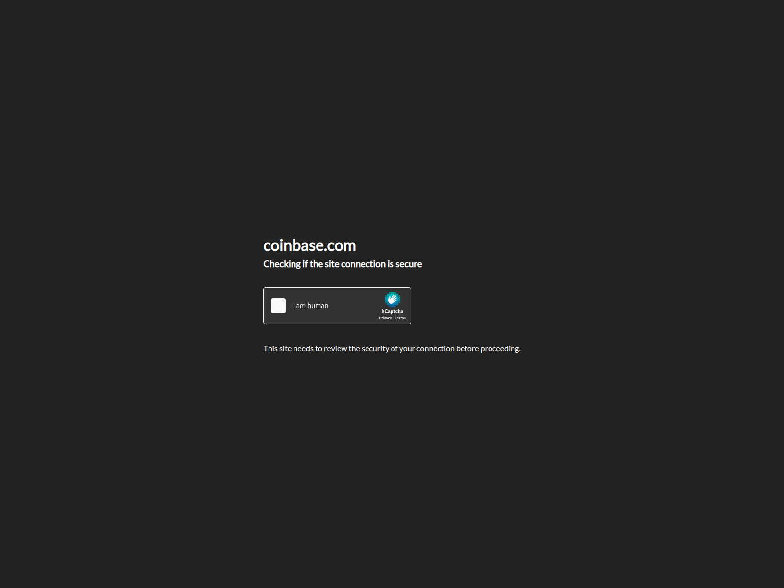 Screenshot of fr-coinbase-secure.com