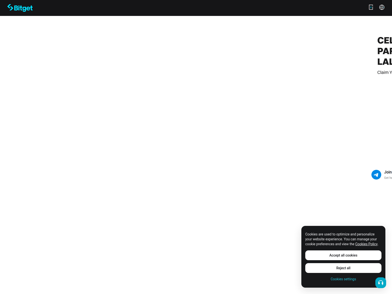 Screenshot of bitget.boo