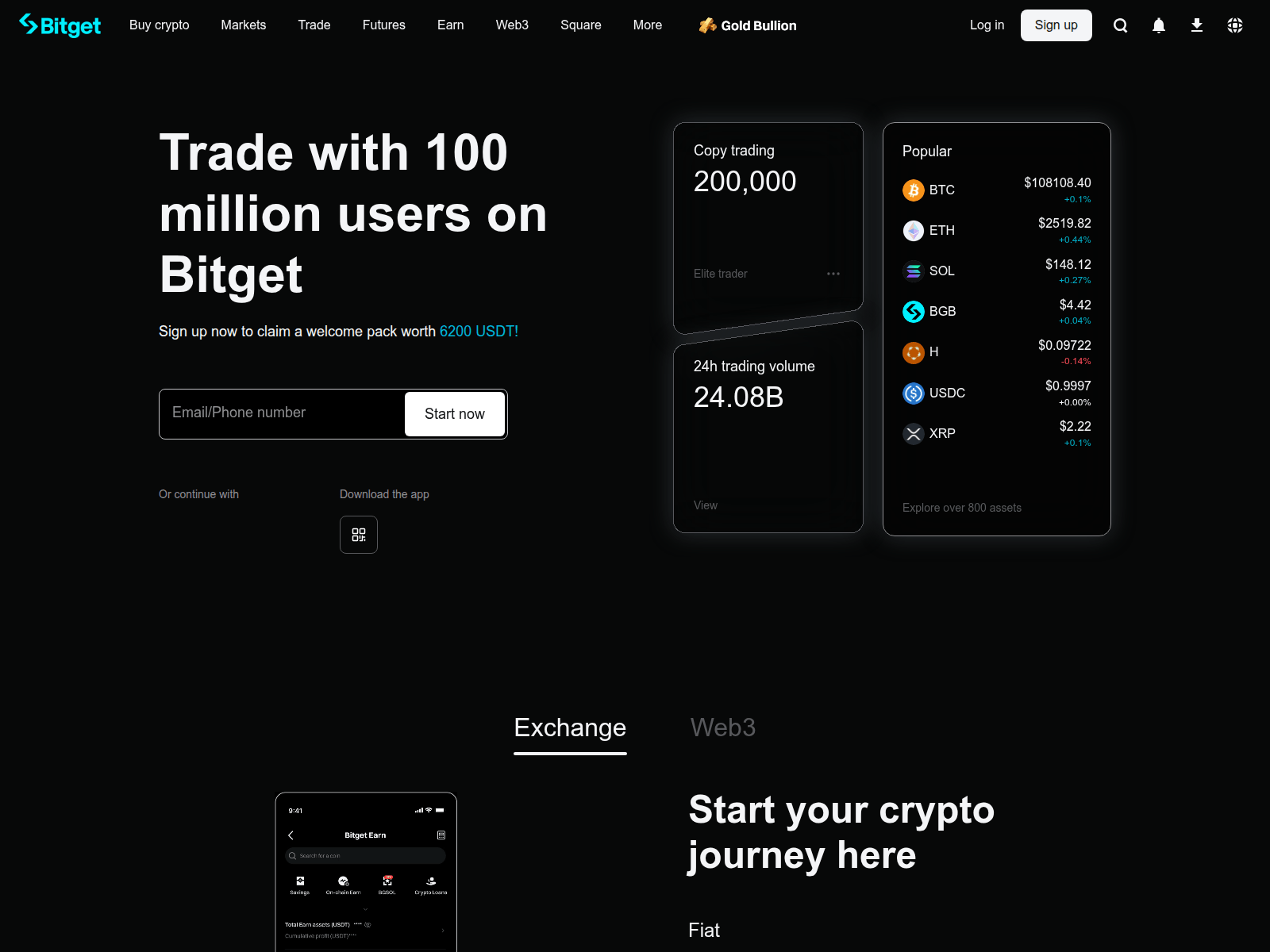 Screenshot of bitgetweb3.app
