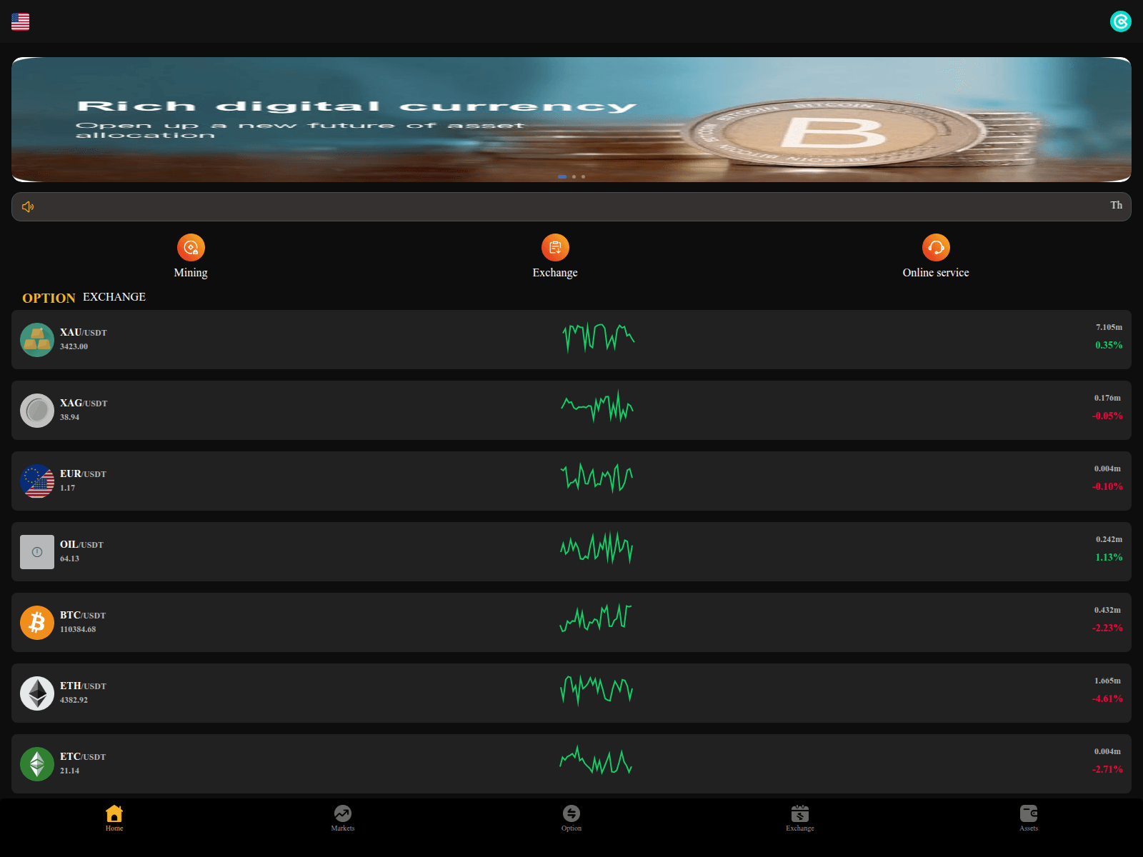 Screenshot of coinex-vip7.com