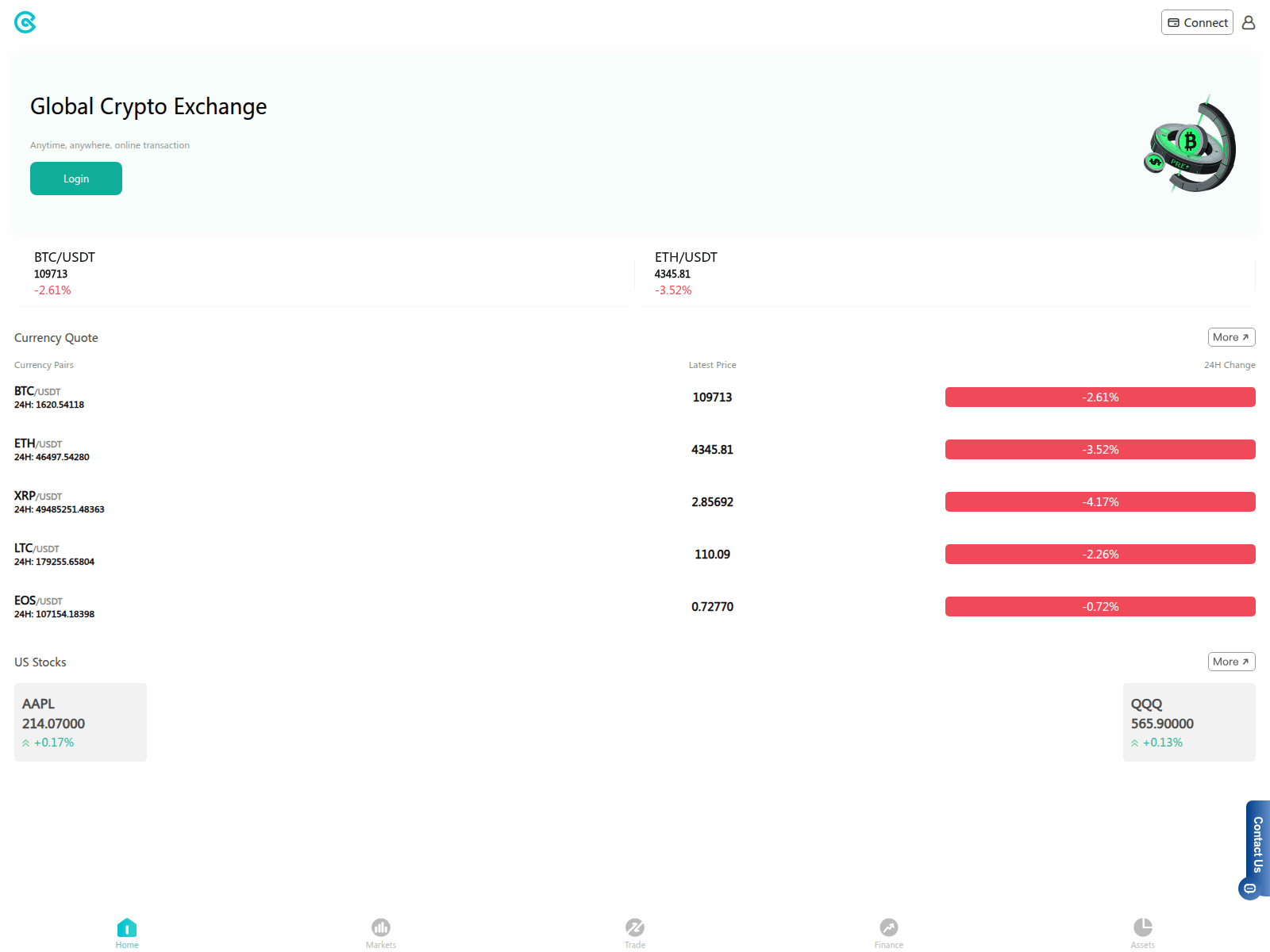 Screenshot of coinex-ex.vip